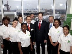 InterContinental Hotels Group announced the creation of 3,000 new UK jobs at the launch of a new academy programme, attended by Deputy Prime Minister Nick Clegg and IHG chief executive Richard Solomons