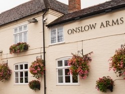 Rosie and Clive Russell, business partners at The Onslow Arms in Loxwood, West Sussex, are among a number of Hall & Woodhouse pub tenants who previously worked in managed houses