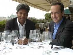 D&D's Des Gunewardena and David Loewi who will now work with LDC in further expanding the restaurant group