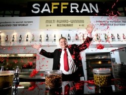 Jay Jamchi, president of healthy eating restaurant group Saffran, has launched the chain's first UK restaurant in Manchester