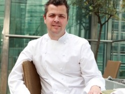 Allan Pickett, head chef at Plateau, gave up gardening for a career because it was "too cold"