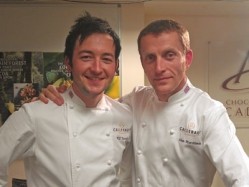 Will Torrent and Alan Murchison hosted BigHospitality's live chocolate masterclass on Friday