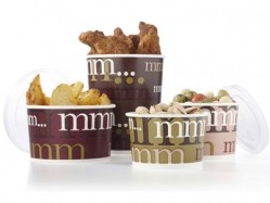 Disposables manufacturer Huhtamaki has launched a new range of 'contemporary' paper food containers