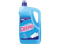 Deepio washing-up liquid is ideal for washing and pre-soaking heavily soiled tableware, kitchen utensils, pots and pans