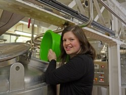 Ffion Jones was appointed assistant brand manager for Brains Brewery earlier this year, making her the first female brewer in the firm's 130-year history