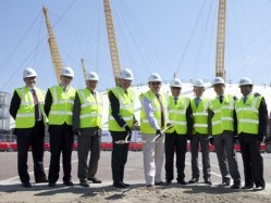 Building work has begun on The InterContinental London The O2 hotel which will be operated by Arora Hotels