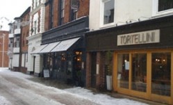 Restaurants in southern towns like Horsham have experienced slow trade today because of the snow