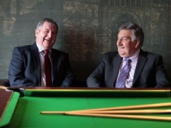 John Weir, managing Director of Wear Inns, and John Sands, the company chairman, are celebrating the acquisition of nine pubs from TCG