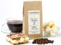 Cherizena's new banoffee pie blend is available as beans or ground, regular or decaffeinated