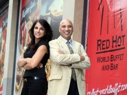 Red Hot World Buffet founders Helen and Pammie Dhaliwal