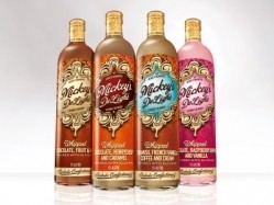The 15% ABV Mickey's Delight range comes in four flavours