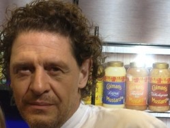 Marco Pierre White, who you won't find in a commercial kitchen or on Twitter