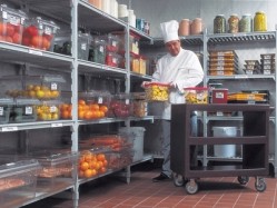 The Cambro Camshelving Elements Series from Imperial has many benefits for commercial kitchens looking to improve storage 