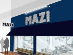 New Greek restaurant Mazi is set to open on Notting Hill's Hillgate Street in May