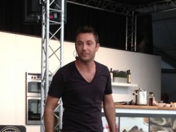 Gino D'Acampo told the audience at his demonstration at Gloucester Quays Food Festival that Gloucester was one of the locations he wanted to bring his My Pasta Bar concept to