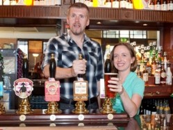 American craft beers Sunset Red and Bengali Tiger are on sale for a month in branches of JD Wetherspoon as part of a new brewing initiative