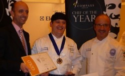 Terry Wright of RBS London is the 2009 Compass Chef of the Year