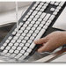 The 'ultra-durable' K310 Washable Keyboard can resist dust and can be submerged in up to 11 inches of water