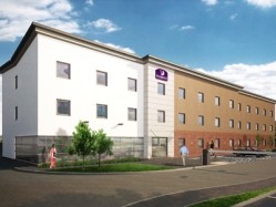 The 63-bedroom Premier Inn Dudley will open at Castlegate Business park later this year