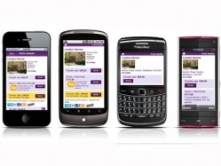 The Premier Inn app can be used across a range of smartphones