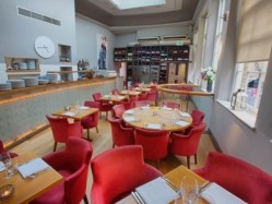 Mayfair Pizza Co. is James Robson's second restaurant and is situated in the same courtyard as his flagship restaurant Mews of Mayfair