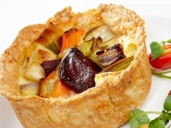 Classic Cuisine has introduced a number of new vegetarian meals to its 2013 range of products including a roast root vegetable and rarebit tart