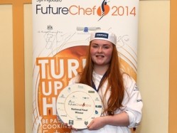 Anna Carmichael was the winner of Springboard's FutureChef 2014
