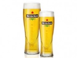 Heineken will roll out its two-thirds or 'schooner' sized glasses in November