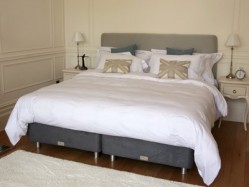 Marshall & Stewart has launched a range of three luxury beds, including the Nassak design, created specifically for hotels and hotelier's budgets