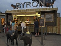 Byron's Shack pop-ups will serve the same burgers as its restaurants