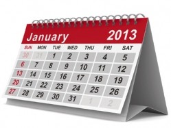 Compared to a packed calendar of events this year, 2013 is being dubbed 'Empty '13' which may be one of a number of factors driving business confidence down