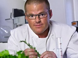 Heston Blumehtal will personally mentor the winner of British Airways' Great Britons menu competition