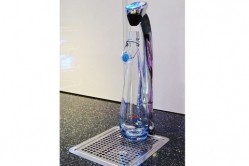 The Vi Tap Plus is able to dispense purified boiled, chilled still or chilled sparkling water from the same font