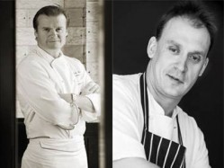 (L-R): F&B consultant John Wood is working with head chef Paul Napper to create new menus at Dormy House's restaurant and bar