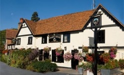 The Hinds Head combines 'traditional favourites with rediscovered recipes'
