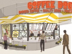 Coffee Dogs is modelled on authentic American hot dog stands