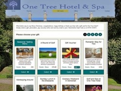 The One Tree software allows hospitality businesses to easily create and sell their own gift packages