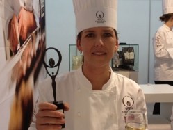 Ruth Hinks, winner of the UK Chocolate Masters, who will now go on to compete in the world final in Paris next year