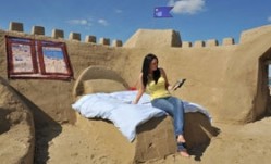 Life’s a beach at world’s first sand hotel