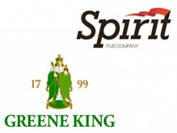 Greene King and Spirit have seen like-for-likes increase by 5.1 and 4.1 per cent respectively