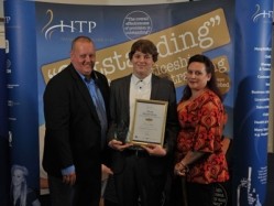 Connor Black, who is about to start an apprenticeship with Tom Kerridge at Michelin-starred Marlow pub The Hand & Flowers, has been honoured in the HTP Training Awards for Excellence