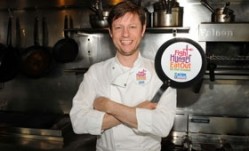 Oliver Rowe is one of the chefs supporting Action Against Hunger this October