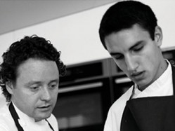 Tom Kitchen (pictured), Simon Hulstone and Jonray and Peter Sanchez will give three students the chance to work in their kitchens for four months through the Electrolux Chef Academy