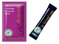 Country Range has introduced rainforest alliance certified coffee and chocolate drink to its foodservice product range