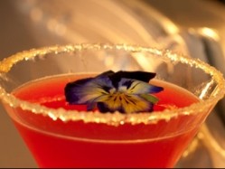 Tempo in Mayfair is planting its cocktails with edible flowers for the Chelsea Flower Show