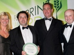 The team from prison restaurant charity The Clink took home the Corporate Social & Environmental Responsibility Award at the Footprint Awards 2012