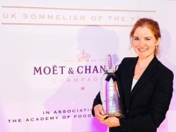 Kathrine Larsen has become the Moet UK Sommelier of the Year 2014