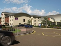 An 80-bedroom Premier Inn hotel and 150-cover Brewers Fayre restaurant will be built in Barrow