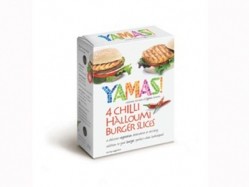 Yamas! unveils its new Chilli Halloumi Burger Slices ready for the barbecue season