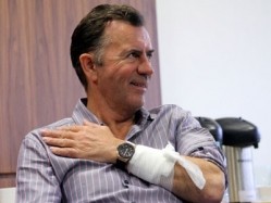How to train your Dragon: Bannatyne recently took part in a first aid training day at his head office